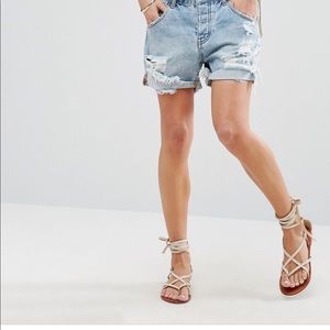 One Teaspoon light wash Chargers